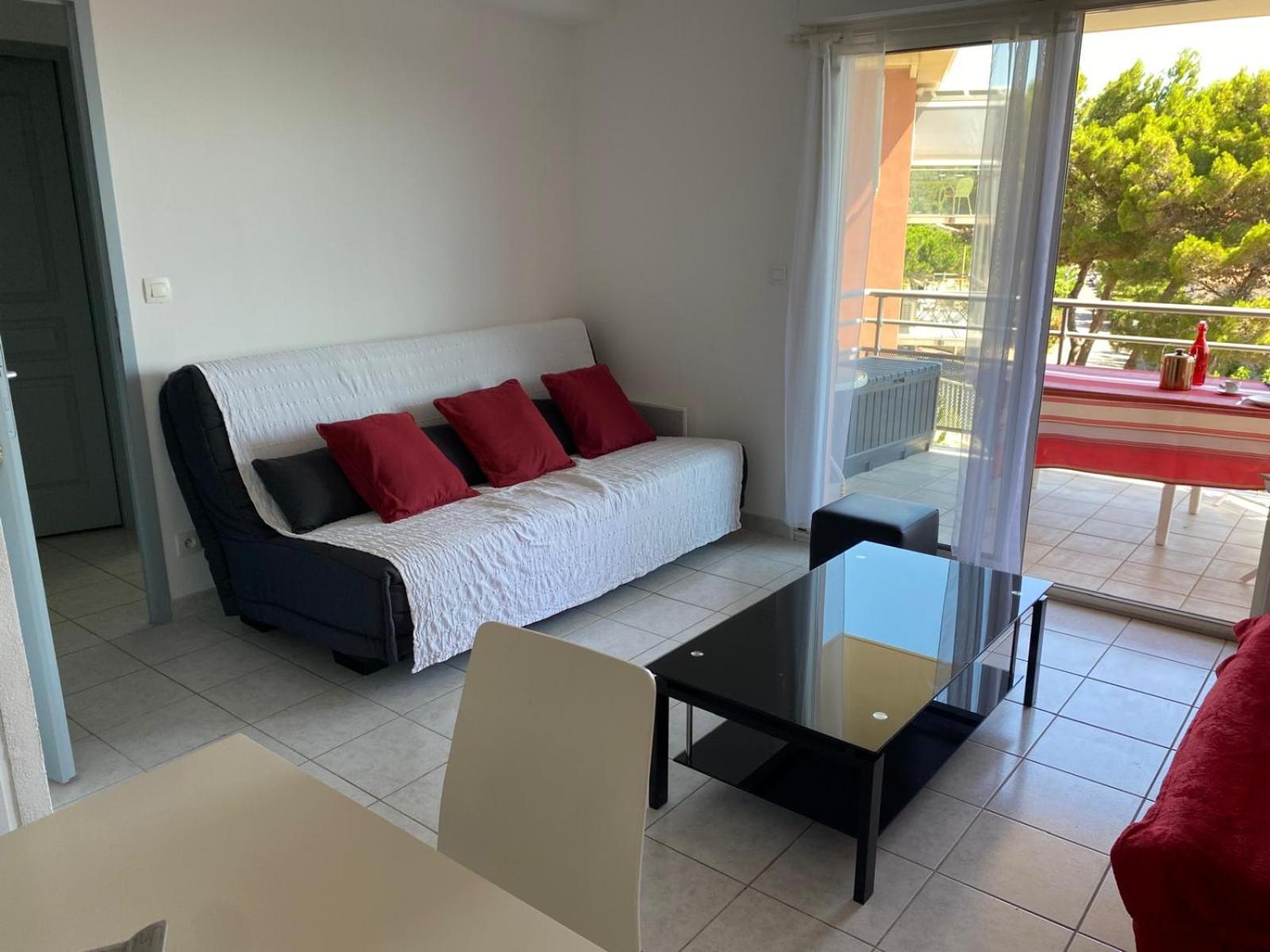 Appartement 4 Pers - Terrasse - Vue Mer - Proche Plage Saint-Pierre-la-Mer  Exteriör bild